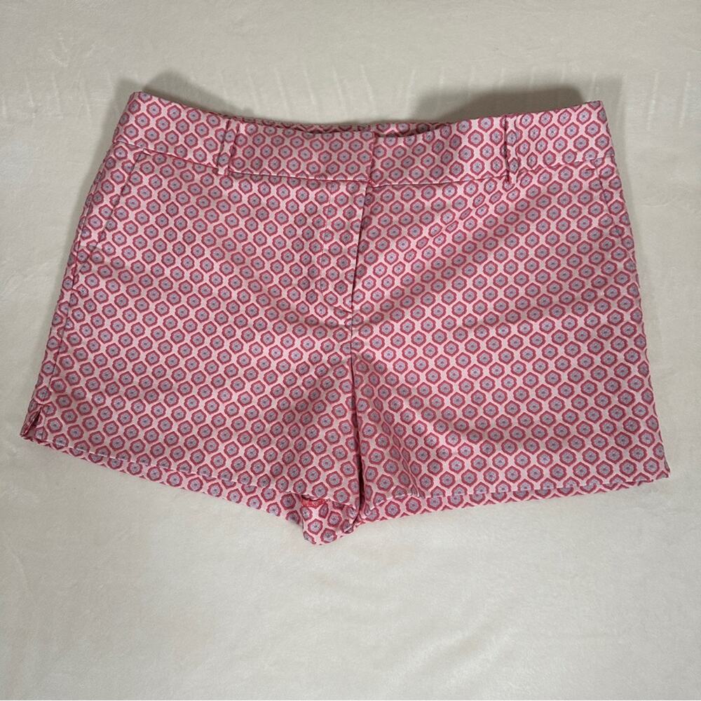 LOFT Riviera Shorts NWT Women’s 14 Pink Jacquard